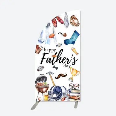 Aperturee Half Moon Gift Rugby White Fathers Day Arch Backdrop | Chiara Wall Backdrop Diy | Diy Chiara Backdrop Cover | Circl...