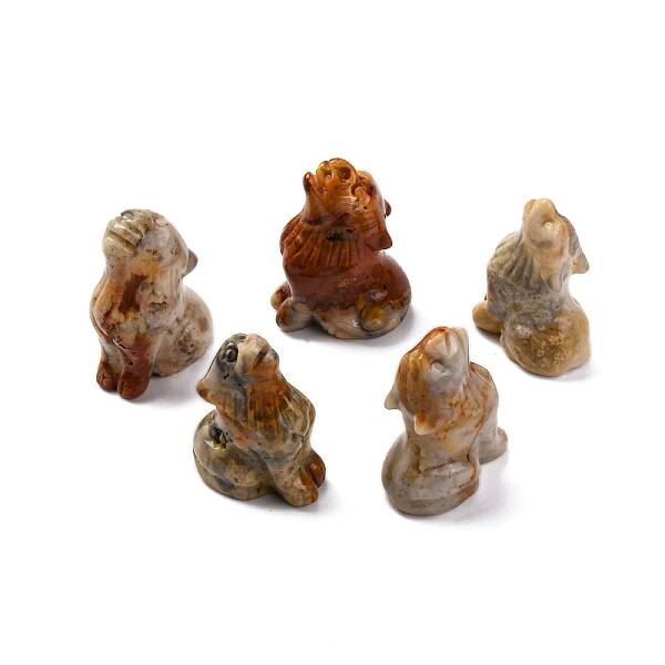 Natural Crazy Agate Display Decorations