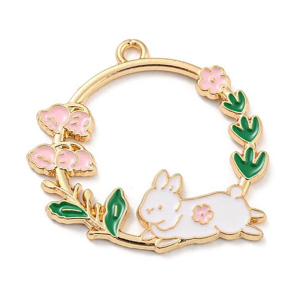 Alloy Enamel Pendants