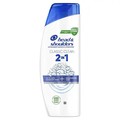 Head & Shoulders Shampoo E Balsamo 2 In 1 Classic Clean (Shampoo E Balsamo Antiforfora) 330 Ml
