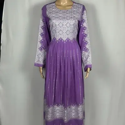 Hazaragi Dress For Women Afghani Traditional Clothe Khamak Duzi 100% Cotton شال زنانه خامک دوزی افغانی