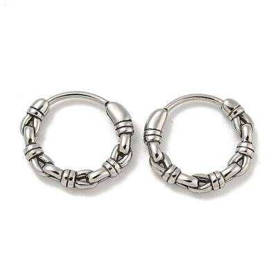 316 Surgical Stainless Steel Hoop Earrings