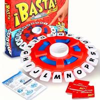 Ibasta!1pc Quick Thinking Standard Edition Alphabet Word Game Spanish version- Family Board Game for 2-8 Players, Fast-Paced ...