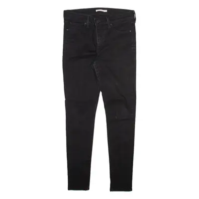 LEVI'S 310 Womens Jeans Black Slim Skinny W30 L30
