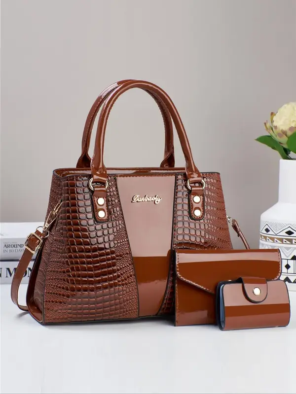 Bags for Women, Elegant Fashion Handbag & Coin Purse & Card Holder, Casual Trendy Versatile High-quality Daily Commuting Bag ...