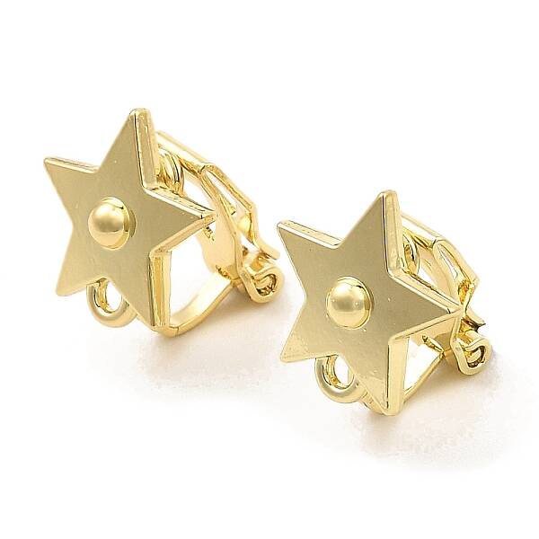 Alloy Clip-on Earring Findings