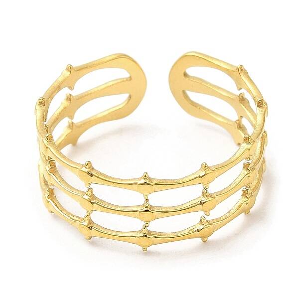 304 Stainless Steel Open Cuff Rings