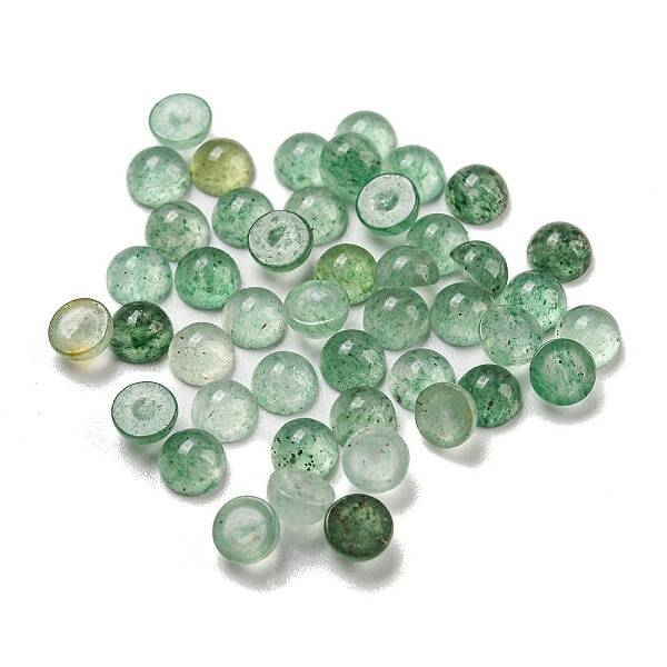 Natural Green Aventurine Cabochons
