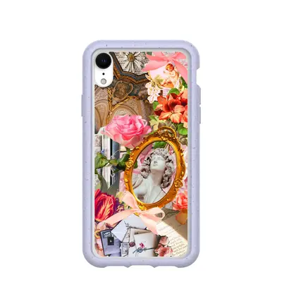 Clear Romanticized iPhone XR Case With Lavender Ridge