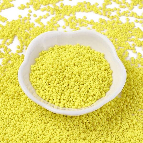 12/0 Grade A Baking Paint Glass Seed Spacer Beads