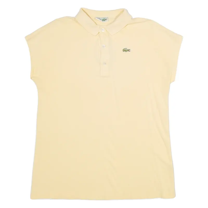 LACOSTE Womens Polo Shirt Orange S