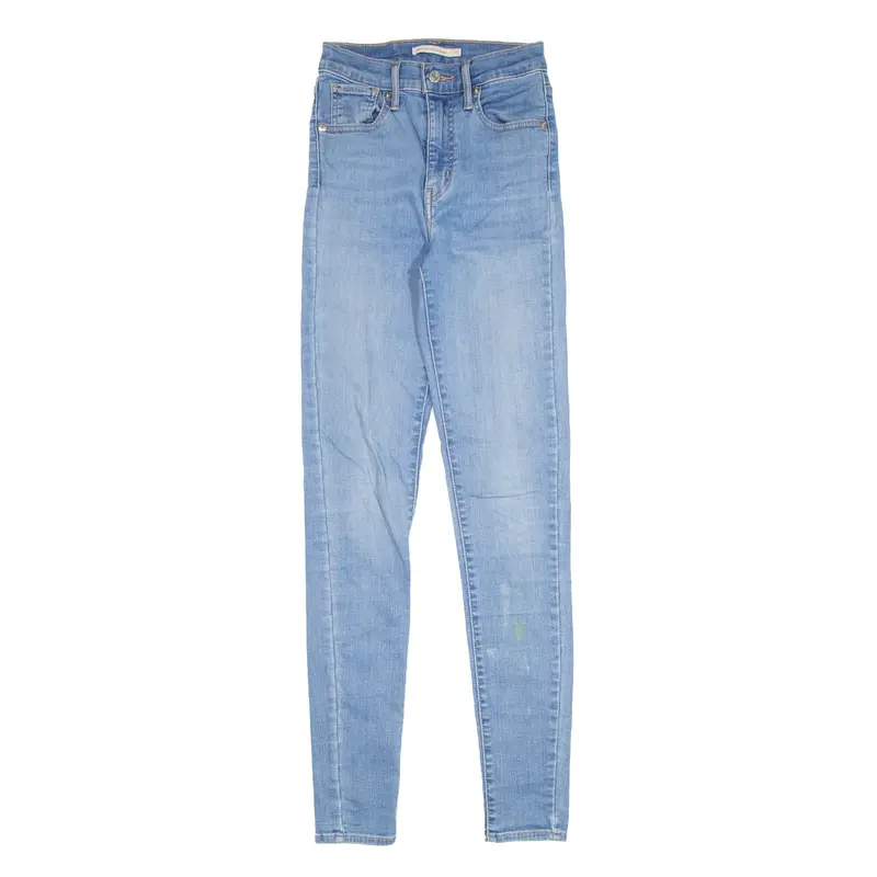 LEVI'S Mile High Jeans Blue Denim Slim Skinny Womens W25 L32
