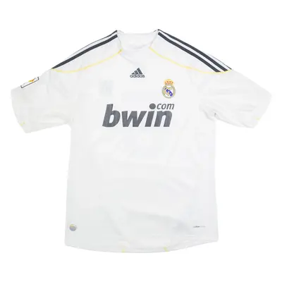 ADIDAS Real Madrid Mens Football Shirt Jersey White L