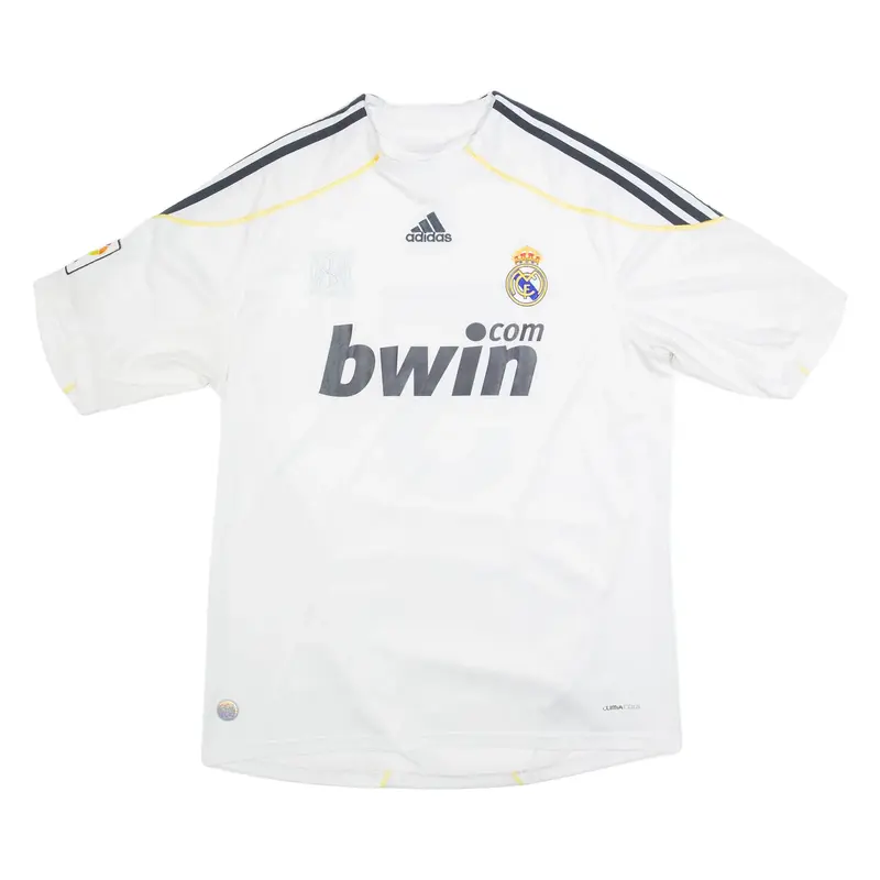ADIDAS Real Madrid Mens Football Shirt Jersey White L