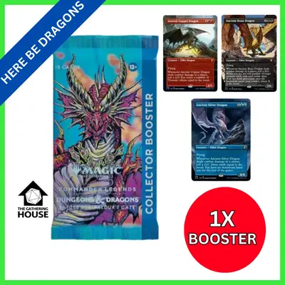 1X or 3X - Commander Legends: Battle for Baldur's Gate - Collector Booster Pack - (CLB) MTG - Magic the Gathering