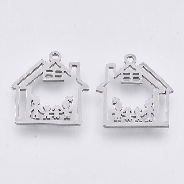 Non-Tarnish 201 Stainless Steel Pendants