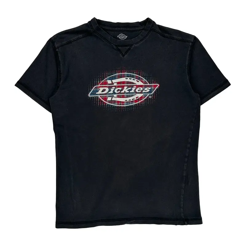 Dickies Graphic T-Shirt - Medium Black Cotton