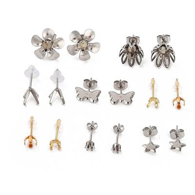 Stainless Steel Stud Earring Findings