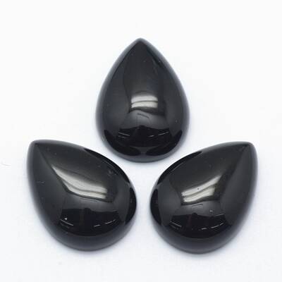 Natural Obsidian Cabochons