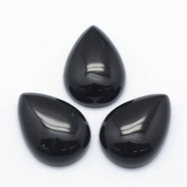 Natural Obsidian Cabochons