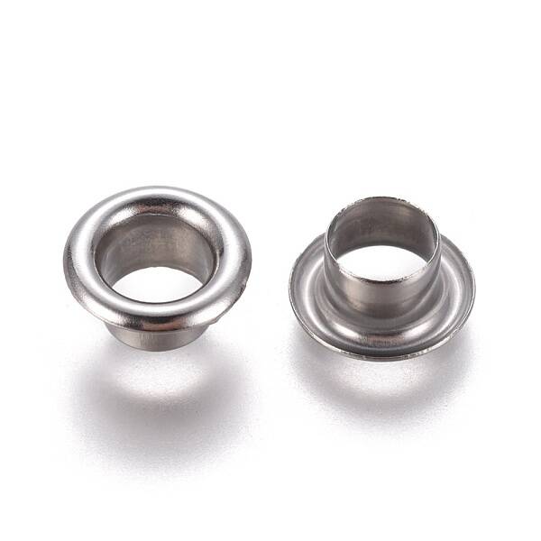 Non-Tarnish European Style 201 Stainless Steel Eyelet Core