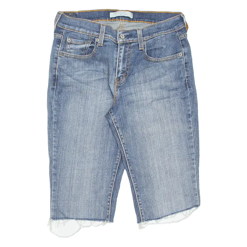 LEVI'S 505 Womens Jorts Shorts Blue M W29