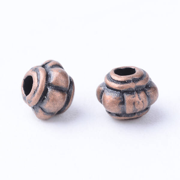 Tibetan Style Alloy Spacer Beads