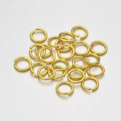 Brass Open Jump Rings
