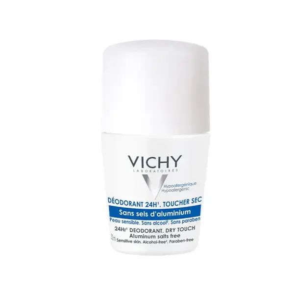 Deodorante roll-on senza sali di alluminio Vichy 50 ml