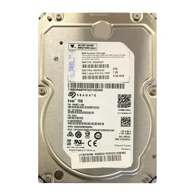 00AR421 IBM 4TB 6Gb/s SAS 7200 3.5-Inch Hard Drive