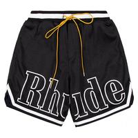 RHUDE Shorts Sports Casual Shorts Men's American Style Loose Large Size Five-Point Basketball Shorts
