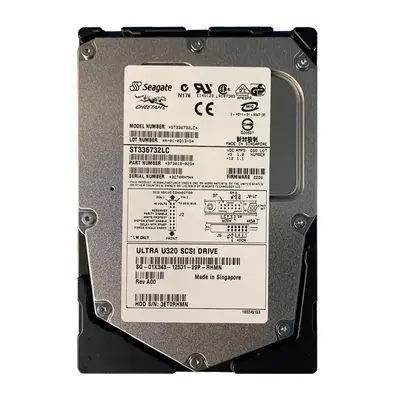 9T3016-023 Seagate 36.7GB Ultra-320 SCSI 15000 3.5-inch 8MB Hard Drive