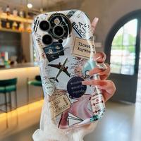 Creative Pattern Phone Case, Full Body Shockproof Phone Protective Cover, Fashion Phone Accessories Compatible with iPhone 1...