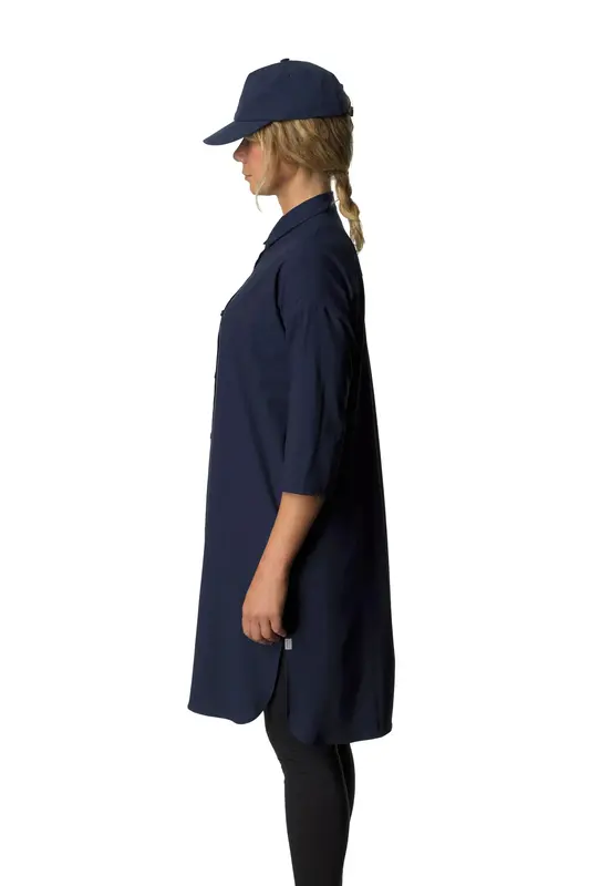 W's Route Shirt Dress | Color: blue illusion | Size: XXS