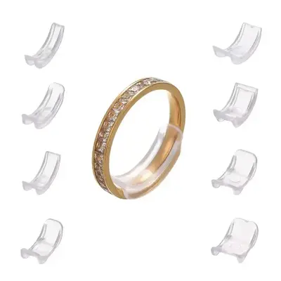 Invisible Ring Size Adjuster, Ring Size Adjuster for Any Ring Size, Multifunctional Ring Size Adjuster for Women & Men, Gift...