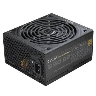 EVGA 220-G2-0550-Y1 | SuperNOVA 550-Watts 100-240V 50-60Hz 80-Plus Gold Fully Modular Power Supply