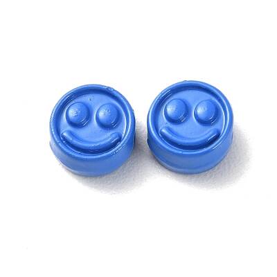Spray Painted Alloy Beads