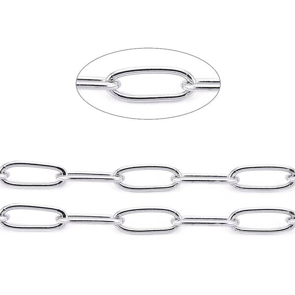 Non-Tarnish 3.28 Feet 304 Stainless Steel Paperclip Chains