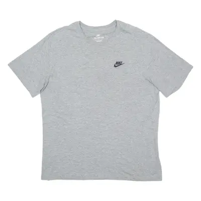 NIKE Mens T-Shirt Grey L