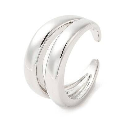 Brass Open Cuff Rings