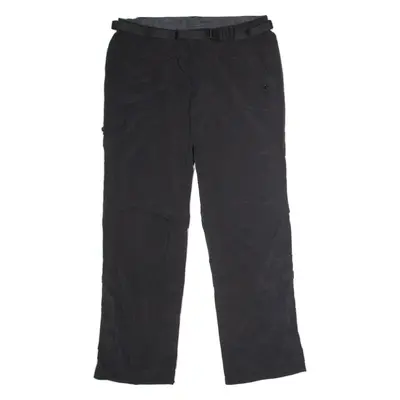 KARRIMOR Outdoor Womens Trousers Black Regular Straight Nylon W36 L34