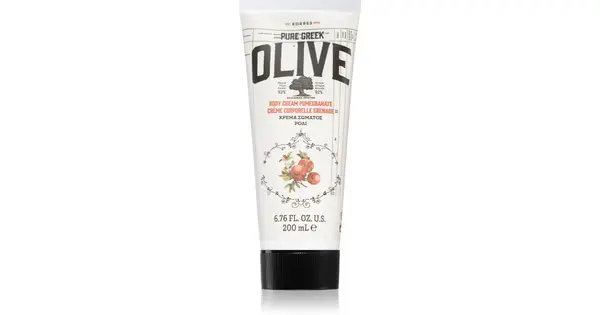 Korres Pure Greek Olive Pomegranate Scented Moisturizing Body Cream - 200ml