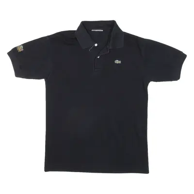 LACOSTE Mens Polo Shirt Black M