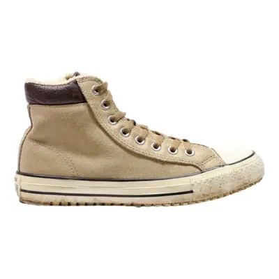 CONVERSE High Top Trainers Beige Canvas Mens UK 6