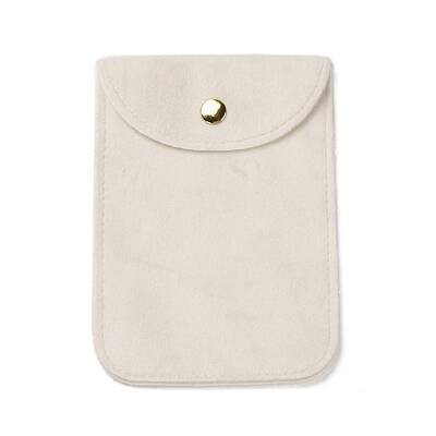 Velvet Jewelry Storage Pouches with Snap Button for Bracelets Necklaces Earrings