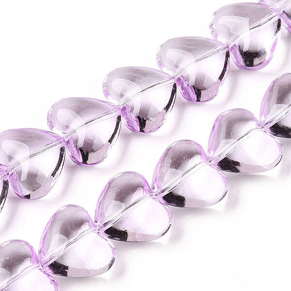Transparency Glass Beads Strands