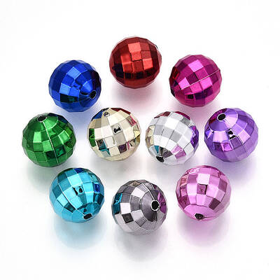 UV Plating Acrylic Beads