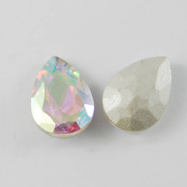 Glass Pointed Back Rhinestone