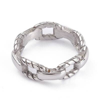 Tarnish Resistant Unisex 304 Stainless Steel Finger Rings