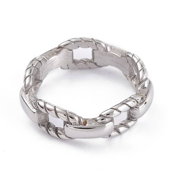 Tarnish Resistant Unisex 304 Stainless Steel Finger Rings